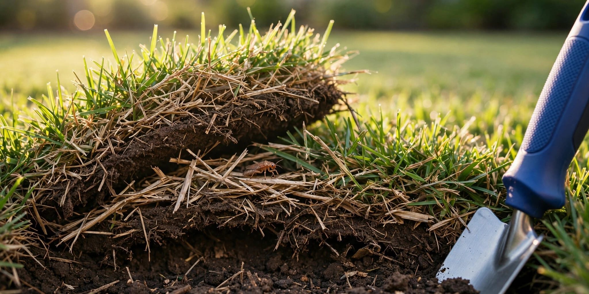 Featured Is Lawn Thatch A Hiding Place For Turf Insects lawn thatch insects