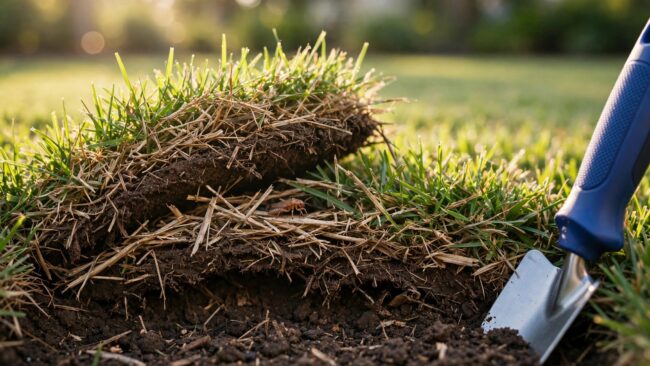 Featured Is Lawn Thatch A Hiding Place For Turf Insects lawn thatch insects
